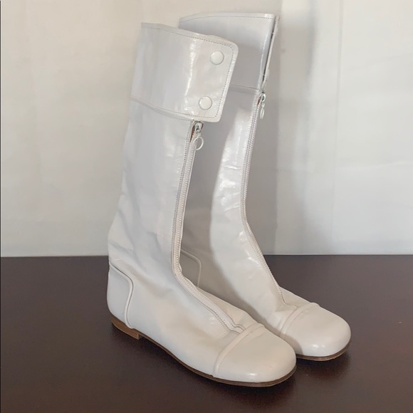 courreges white boots